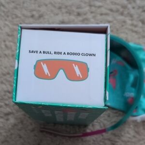 Goodr Wrap G Running Sunglasses Pink and teal, Like New